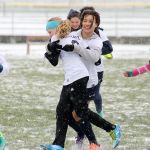 Evan Thompson / The Record                                South Whidbey Reign&rsquo;s U-14 girls soccer club claimed the North Puget Sound League Division 2 Championship on Saturday with a 3-0 win over NSC Impact at South Whidbey High School.