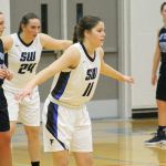 Evan Thompson / The Record                                South Whidbey girls basketball is 6-3 overall.