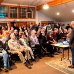 Record file                                Over 100 people attended a public meeting regarding chemicals at a former training area at Naval Air Station Whidbey on Dec. 15 at the Pacific Rim Institute in Central Whidbey. The Navy&rsquo;s test results of the waters in Coupeville were similar to that of independent testing.