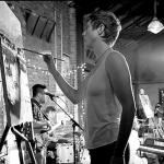 Contributed photo                                Fritha Strand performs live painting at a similar event. Strand has worked with The Round creator Nathan Marion for collaborative art events in Seattle.