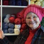 Patricia Guthrie / Whidbey News Group                                Mary McLeod of Langley, a longtime knitter, said she&rsquo;s been promising pink hats &ldquo;to everybody.&rdquo;