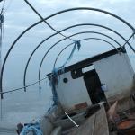 Kyle Jensen / The Record &mdash; No hazardous materials were found on the vessel, ruling out the possibility of an environmental hazard. The boat did pose a nighttime navigational hazard, though.