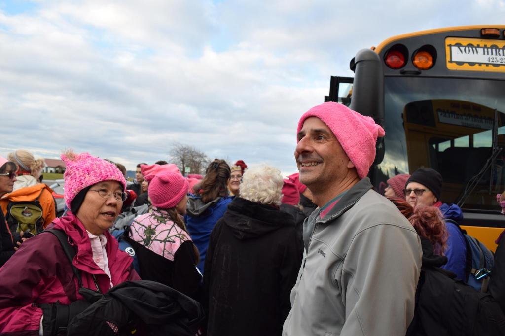 Whidbey residents make history as part of Womxn’s March on Seattle