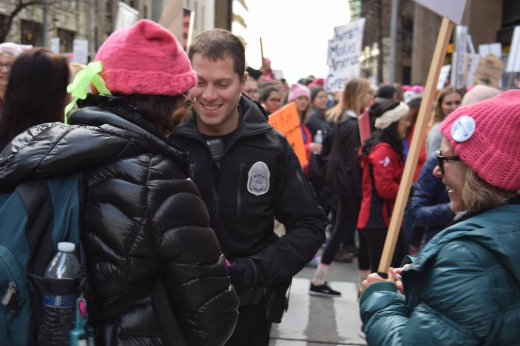 Whidbey residents make history as part of Womxn’s March on Seattle