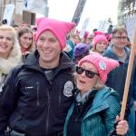 Whidbey residents make history as part of Womxn’s March on Seattle