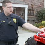 Evan Thompson / The Record &mdash; The Langley Police Department is the first law enforcement agency in Island County to carry the nasal spray, which can reverse the effects of an opiate overdose.