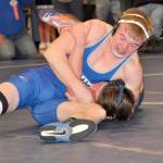 Melissa Newman photo &mdash; Falcon senior Hunter Newman is ranked sixth in class 1A according to the Washington Wrestling Report.