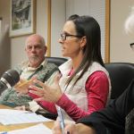 Evan Thompson / The Record Langley &mdash; City Councilwoman Ursula Shoudy explained that respect amongst citizens was key to the discussion of Langley becoming a sanctuary city.