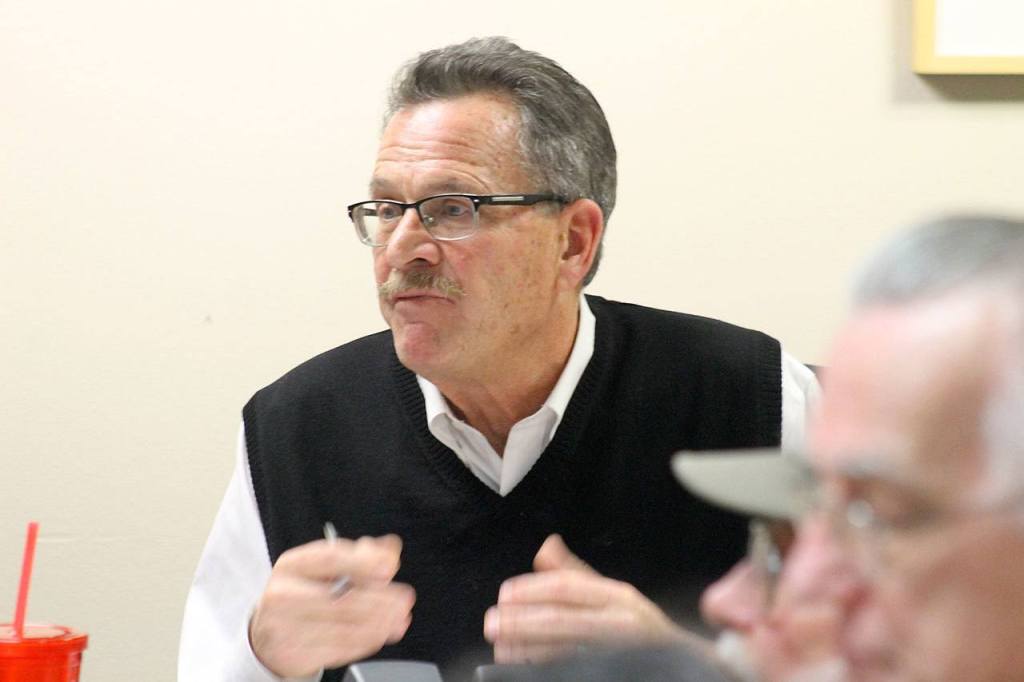 Evan Thompson / The Record &mdash; Mayor Tim Callison opposed a paragraph in City Councilwomen Rene Neff and Dominique Emerson&rsquo;s inclusive city resolution that would prohibit the use of city resources for the enforcement of federal immigration law.