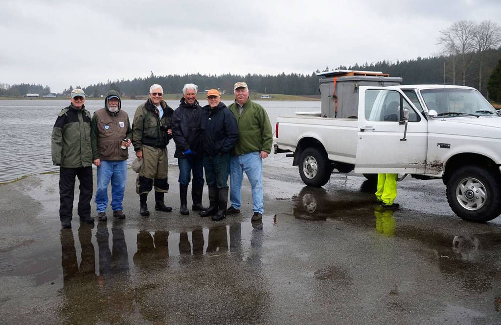 SLIDESHOW | Lone Lake swimming with rainbows; fly clubs dump 500 pounds of trout into ‘regional’ fishing hole