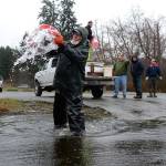 SLIDESHOW | Lone Lake swimming with rainbows; fly clubs dump 500 pounds of trout into ‘regional’ fishing hole