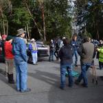 Photo courtesy of Jim Swan &mdash; A crew of about 20 volunteers listen to Island County Parks Superintendent Jan Van Muyden (far right) at the beginning of a cleanup effort at Dan Porter Park in Clinton on Saturday.