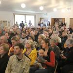 Evan Thompson / The Record &mdash; Congressman Rick Larsen&rsquo;s town hall talk was attended by well over 200 people on Saturday at Langley United Methodist Church.