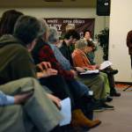 Justin Burnett/The Record &mdash; Matt McDowell speaks during Monday&rsquo;s Langley City Council meeting at the United Methodist Church concerning two proposals: an inclusive city resolution and a draft sanctuary city ordinance. The resolution was adopted and the ordinance remains under consideration.