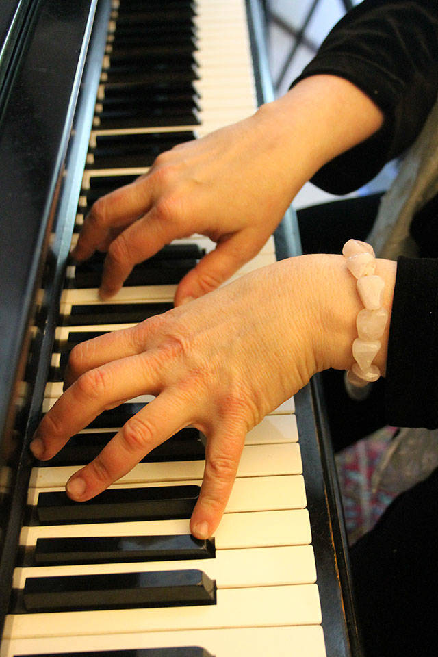 Kyle Jensen / The Record &mdash; Szabo is a trained vocalist, director and pianist.