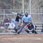 Evan Thompson / The Record &mdash; Falcon freshman Makenna Morley has fulfilled the role of lead-off hitter for South Whidbey this season. Morley went 3-4 and scored the winning run in a 3-2 over Archbishop Murphy on March 28.