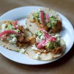 Contributed photo &mdash; Rocket Taco serves Mexican street food, such as these carnitas tacos. They plan to get creative with their menu in the future and eventually expand beyond traditional flavors.