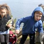 Evan Thompson / The Record &mdash; Matiyah Frasca, Wyatt Walsh and Beckett Walsh scavenged Langley&rsquo;s nooks and crannies in search of stuffed bunnies during the 2017 Langley Bunny Daze Rabbit Hunt on Saturday.