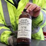 Extremely dangerous chemicals used on farms in the past still show up, says Gene Clark, Island County recycling and hazardous waste coordinator. Photo by Patricia Guthrie/Whidbey News-Times