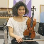 Evan Thompson / The Record &mdash; Katyrose Jordan, a senior at South Whidbey High School, is playing a recital alongside nine guest performers at 7 p.m. on Friday, May 26 at the Whidbey Island Center for the Arts.