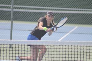 Falcons girls tennis falls short of state