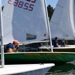 Kyle Jensen / The Record &mdash; Clinton resident Zak Malbin jockeys for a good starting position prior to a race.