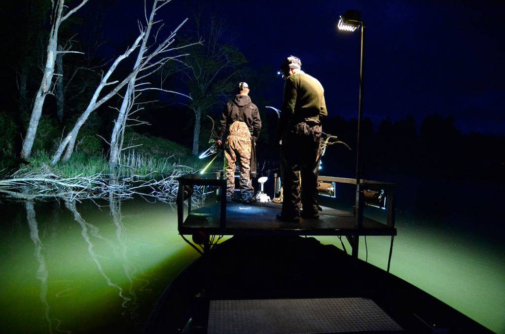 Bow fishermen return to Lone Lake for carp