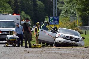 No critical injuries from Greenbank rollover