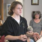 Evan Thompson / The Record &mdash; Orion Winter spoke about the positives of The Machine Shop at the Langley City Council&rsquo;s special session meeting on Wednesday night at city hall.