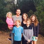 Contributed photo &mdash; Barry and Lilly van Gerbig, owners of Fair Trade Outfitters on Anthes Avenue in Langley, have &ldquo;adopted&rdquo; the Spaudling family from Houston, Texas, which lost its home due to flooding from Hurricane Harvey.