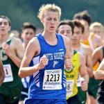 Evan Thompson / The Record &mdash; South Whidbey junior Callahan Yale placed 12th in the 39th annual Carl Westling Invitational on Saturday.