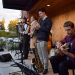 Kyle Jensen / The Record &mdash; Seattle-based Good Company kick off the festival Wednesday evening with a free patio performance.