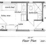 Contributed image &mdash; Each tiny house would include a bedroom, kitchen, living room and a front porch.