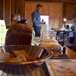 Kyle Jensen / The Record &mdash; Samples were passed around as Hicken gave his first lesson, &ldquo;Bread for the non-baker.&rdquo;