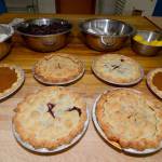 Justin Burnett / The Record &mdash; Wild Crow Pies sources seasonal, organic fruit from local farmers. The result is a menu of pies with flavors specific to the Pacific Northwest.