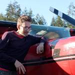 Record file &mdash; Simpson regularly flies &ldquo;Scarlett,&rdquo; his Cessna 150 Aerobat, out of Whidbey Airpark.