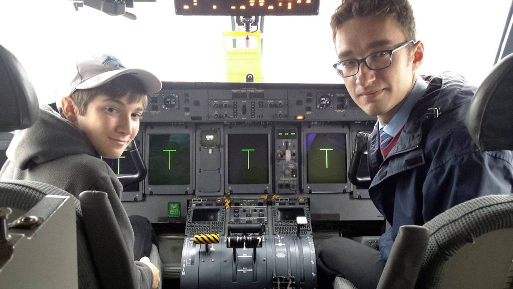 Rowen Stephens photo &mdash; Aaron Simpson mentored Whidbey Island Waldorf School student Rowen Stephens for his eighth grade project this past spring.