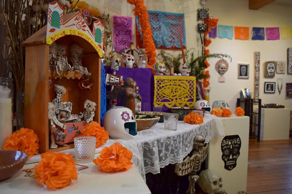 Kyle Jensen / The Record &mdash; An alter, known in Spanish as an ofrenda, is the centerpiece for any Day of the Dead celebration. It&rsquo;s a tradition for people to decorate a loved one&rsquo;s alter with their favorite food and drinks.
