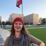 Contributed image &mdash; Angelica Janda this month earned a master&rsquo;s degree in philosophy from Pontifical Catholic University of Valparaíso in Chile.