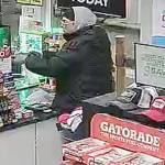 Submitted image                                Investigators from the Island County Sheriff&rsquo;s Office are seeking information about the armed-robbery suspect who struck a Clinton gas station Tuesday night.