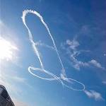 As published in the Spokesman Review  A Growler based on Whidbey caused a stir in Okanogan after it drew a phallic shape in the sky Thursday.