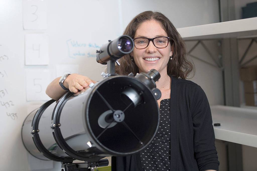 Marc Studer photo  Joey Shapiro Key, a 1997 graduate of South Whidbey High School, was among over 1,000 scientists who made history when they observed and studied gravitational waves in September 2015. On Oct. 3, it was announced that the breakthrough achievement received a Nobel Prize in Physics.