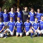 U19 youth select boys soccer team wins division title