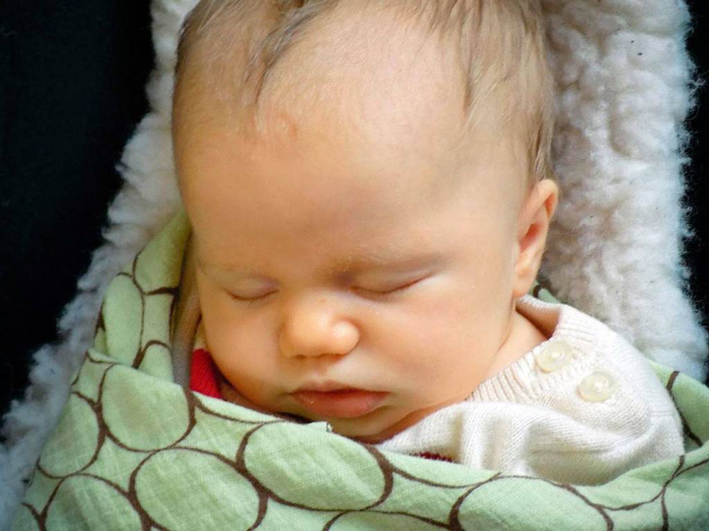 Baby Sister by Tasa Mungarro-Eberhart, age 9. I think this is the best photo of a baby Ive even seen, said instructor David Welton.