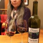 Blooms Winery plans to release a new Petit Verdot during this years vintner tour that runs over two February weekends. Virgina Bloom poured a sample for a recent tasting.