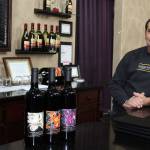 Greg Martinez, an airlines pilot and owner of Holmes Harbor Cellars, in his tasting room. The Greenbank winery is one of five locations on this years Wine, Spirits and Chocolate Tour. Tickets are $25 in advance.