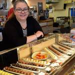 Langley chocolatier Mona Newbauer offers a wide variety of gourmet chocolates in her shop, Sweet Monas. Some of those chocolates will make their way to Coupeville Saturday for the annual Chocolate Walk. Photo by Megan Hansen/Whidbey News-Times