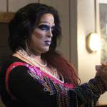 Autum Rayne admits it takes many layers of make-up, panty hose, even duct tape to change gender for drag show performances. Photo by Laura Guido/Whidbey News-Times
