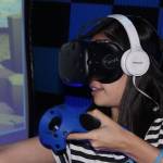 After trying virtual reality for the first at a Langley arcade, Silvana Iosve deemed it incredible.