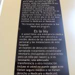 WhidbeyHealth has installed signs too big to miss explaining it must help individuals in medical distress or women in labor under federal law. The large black signs with white lettering replace much smaller notices that were not well seen by the public. Photo by Patricia Guthrie/Whidbey News Group